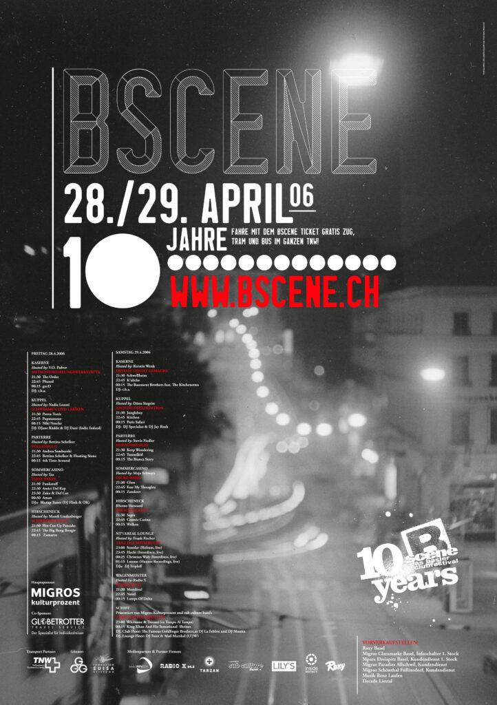 BScene Plakat 2006