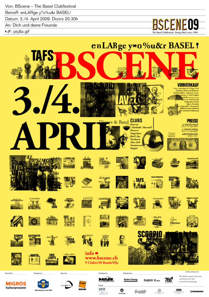 BScene Plakat 2009