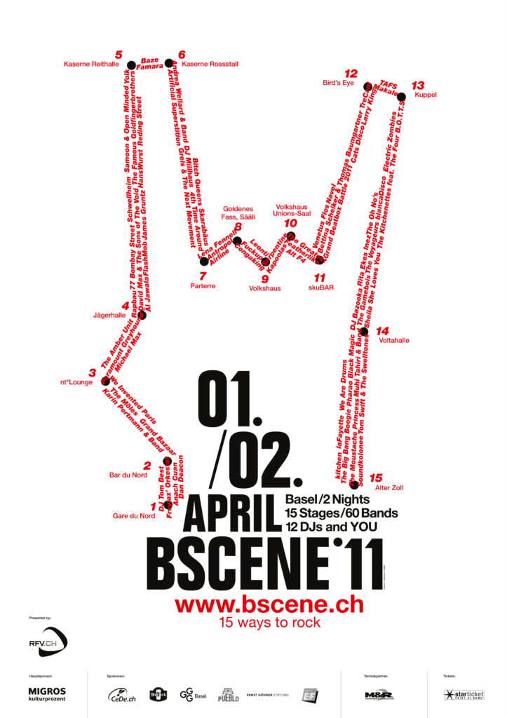 BScene Plakat 2011