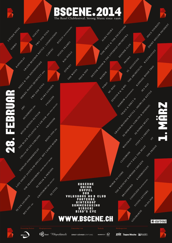 BScene Plakat 2014